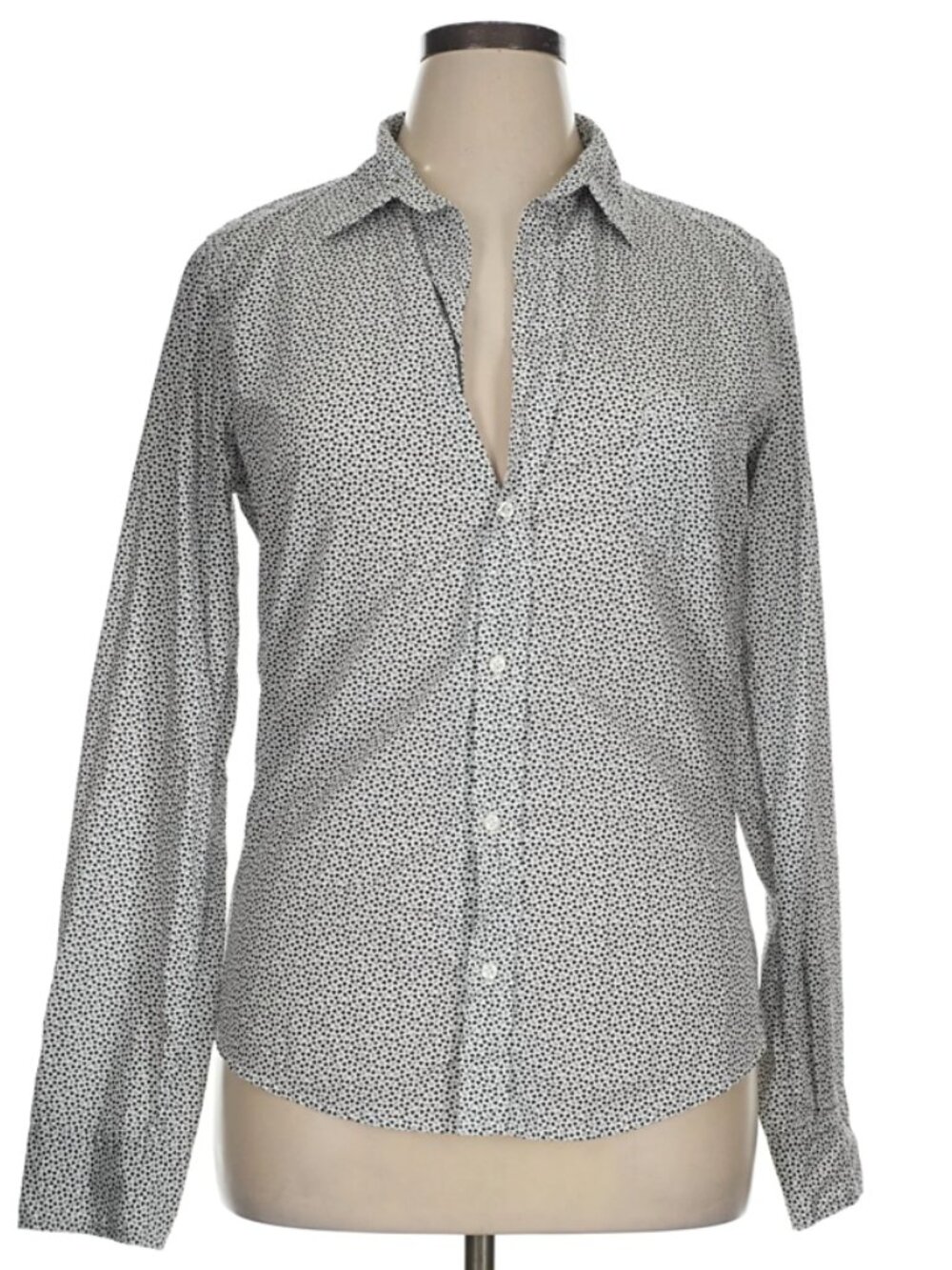 NWT Frank & Eileen Button Down Navy Numbers Buddy Shirt